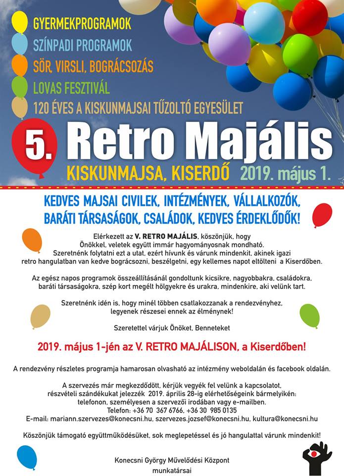 Retro Majális Kiskunmajsán