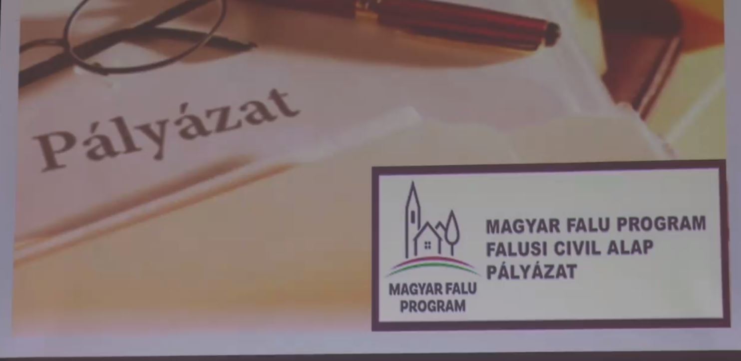 A magyar falu program pályázatairól tartottak előadást