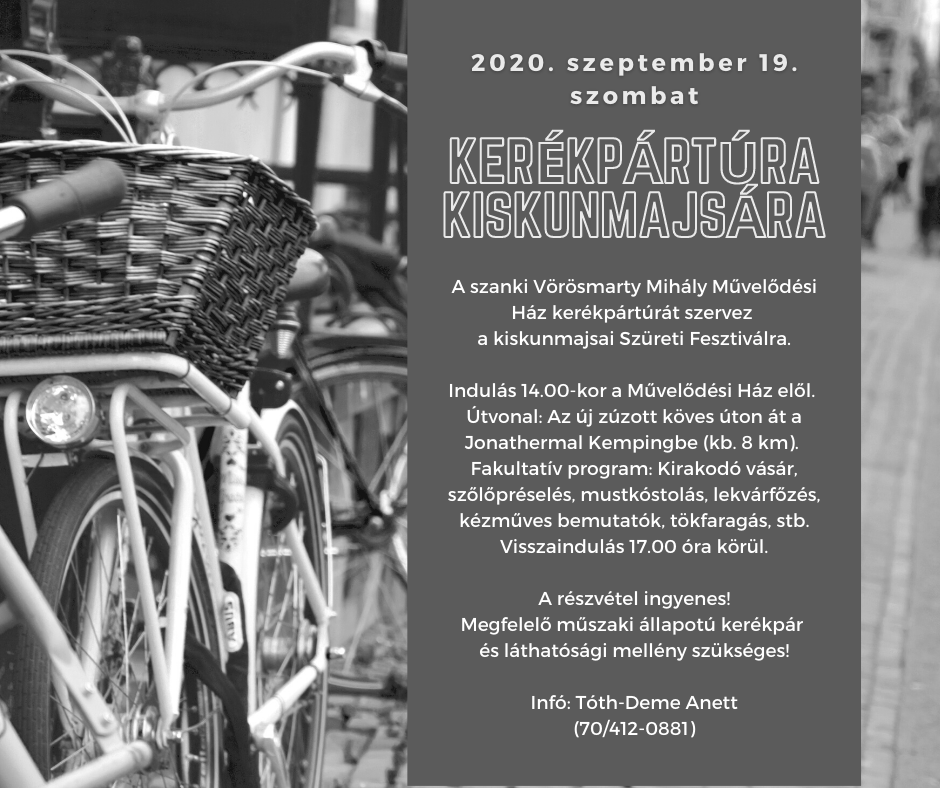 Tekerés a szüreti fesztiválra