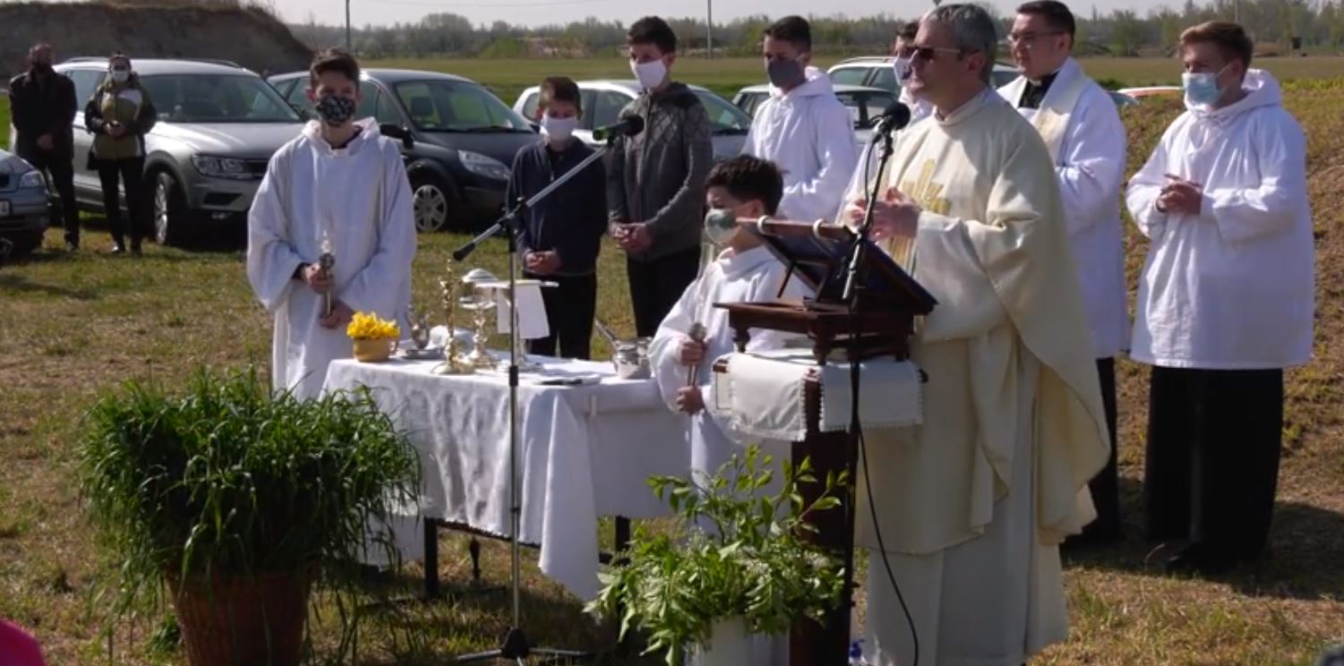 Búzaszentelő szabadtéri szentmise